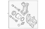 Genuine Value Advantage Caliper Assy-front Rhw/o Pads Or Shims D100M9N00JNW. Fixed Price $237.67.