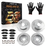 Front Rear Disc Rotors+brake Pads For Chevy Suburban/tahoe 2015-2020. Fixed Price $210.05.