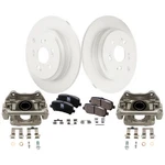 Rear Brake Disc Rotors And Pads Kit For Honda Odyssey 2015 2016 2017. Fixed Price $213.11.