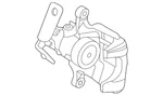 Genuine Ford Disc Brake Caliper MK4Z-2552-B. Fixed Price $190.35.