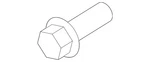 Genuine Ford Disc Brake Caliper Bracket Mounting Bolt W710862S439. Fixed Price $30.28.