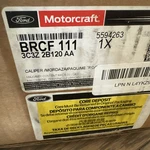 Disc Brake Caliper-unloaded Motorcraft BRCF-111. Fixed Price $113.52.