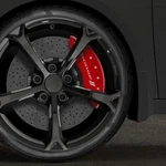 Red W/stripes Caliper Covers For 2006-2010 Dodge Charger SRT8 By Mgp. Fixed Price $299.99.