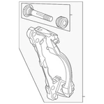 Genuine Gm Caliper Support 84998797. Fixed Price $66.96.