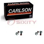 2 Pc Carlson Front Brake Caliper Bracket Mounting Bolts For 1995-1998 Honda Sy. Fixed Price $16.32.