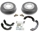 Rear Brake Drums And Shoes Cylinder W/ Hardware Kit For Nissan Frontier Rwd 2.4L. Fixed Price $214.95.