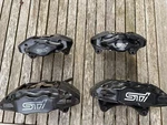 2008-2017 Subaru Wrx Sti Front & Rear Brembo Brake Calipers Oem. Fixed Price $1199.95.