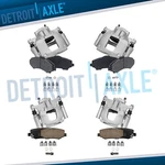 Front And Rear Brake Calipers Pads For Jeep Wrangler Liberty Dodge Nitro. Fixed Price $261.23.