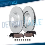4PC 12.99" Front Disc Rotors Ceramic Brake Pads Kit For 2018-2023 Jeep Wrangler. Fixed Price $134.64.