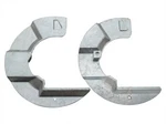 Land Rover Defender 90 110 Galvanised Front Brake Disc Mud Shields Pair DA1860. Fixed Price $77.82.