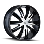 22X8.5 Mazzi Edge Black/machined Wheel 5X112/5X120 (35MM). Fixed Price $363.80.