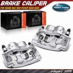 Pair Front Brake Calipers With Bracket & Piston For Dodge Ram 1500 2000 2001. Fixed Price $140.09.