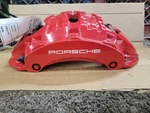 18 Porsche Macan: Left Front Caliper 14.17" Rotor Diameter (opt I1LG I1ZK). Fixed Price $399.00.