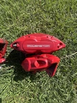 Infinity G37S Akebono Brake Caliper Set Front And Rear. Fixed Price $500.00.