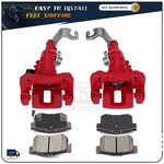2X Brake Rear Calipers & 4X Ceramic Pads For Honda Accord 1998-2002 2006-2007. Fixed Price $97.98.