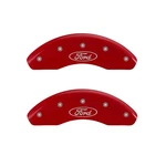 Mgp Caliper Covers Engraved Front Oval Logo Ford Red Silver 2011-2017. Fixed Price $199.99.