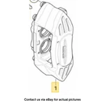 2012 Mini Cooper Left Front Piston Brake Caliper Housing Oem 34106856651. Fixed Price $199.99.