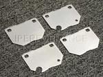 Titanium Brake Heat Shield Set Notched For Subaru Impreza Wrx 06-07 Sumi HB179. Fixed Price $144.99.