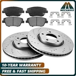 300 Mm Front Drilled Brake Rotors Pads Kit For 2011 - 15 Sonata 16 Optima. Fixed Price $99.98.