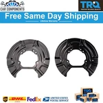 Trq New Rear Brake Rotor Backing Plate Set Direct Fit For 2011-2018 Bmw X3. Fixed Price $82.08.