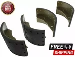 Brand New Drum Brake Shoe Set Rear Heavy Duty Riveted Ford 15"X7". Fixed Price $293.75.