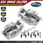 2X Front Disc Brake Caliper W/ Bracket For Mitsubishi Eclipse 95-99 Eagle Talon. Fixed Price $124.59.