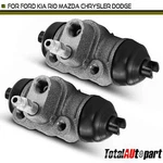 2X Drum Brake Wheel Cylinder Ford Escort Dodge Neon Kia Chrysler Mazda Rear. Fixed Price $26.28.