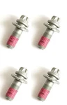 Bmw Genuine Bolt For Wheel Hub/bearing Series E60 Set Of 4; 33406765432. Fixed Price $24.99.