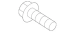 Genuine Nissan Disc Brake Caliper Bracket Mounting Bolt 41005-3TA0A. Fixed Price $14.15.