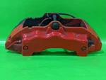 04-10 Cayenne Driver Left Front Red Brake Caliper 14.49" Brembo 4096-111. Fixed Price $150.00.