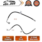 2X Front Brake Line Hose Sunsong For Chevrolet C10 1975 1976 1977 1978. Fixed Price $54.19.