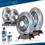 10PC Front Rear Drilled Brake Rotors Pads Kit For E-pace Discovery Sport. Fixed Price $242.33.