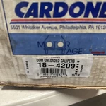 Disc Brake CALIPER-4WD Cardone 18-4209 Reman. Fixed Price $72.00.