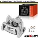 New Brake Caliper W/ Bracket For Mazda 3 Sport 2017-2018 Rear Left BAY02671X. Fixed Price $83.08.