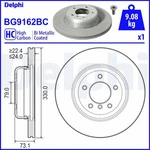 Delphi BG9162BC Brake Disc For Bmw. Fixed Price $130.30.