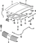 Genuine Gm Hood Secd Stkr & Prim Latch Assembly 22644892. Fixed Price $13.20.