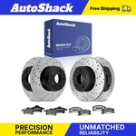 Front Rear Drilled Slotted Brake Rotors Pads For Jeep, Grand Cherokee 1999-2004. Fixed Price $162.39.