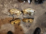 2012 Infiniti G37 V36 Conv #421 Front & Rear Brake Calipers Akebono Set. Fixed Price $599.00.