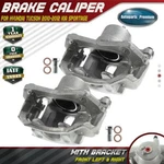 Pair Front Disc Brake Caliper With Bracket For Hyundai Tucson Kia Sportage Fwd. Fixed Price $113.99.