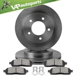 Front Brake Solid Rotors & Ceramic Pads Fits 2004 Ford F-150 4.6L 5.4L V8 4WD. Fixed Price $94.71.