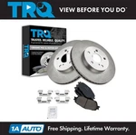 Trq Front Premium Posi Ceramic Disc Brake Pad And Rotor Pair Kit For Toyota. Fixed Price $123.95.