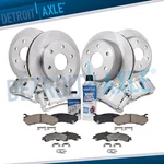 Front Rear Disc Rotor Calipers Brake Pad For Silverado Sierra 1500 Tahoe Yukon. Fixed Price $517.10.
