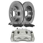 Front L+r Brake Calipers Rotors & Pad 7PCS For 2007-08 Chevrolet Avalanche. Fixed Price $194.23.