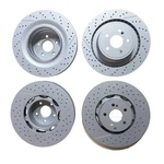 New For Mercedes Benz E63 Amgs C63 CLS63 Front And Rear Brake Rotors Us. Fixed Price $505.71.