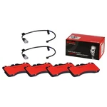 Brembo Front Nao Ceramic Brake Pad Set With 2 Sensors For Lexus LS460 Gs Rc. Fixed Price $97.95.