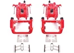Powerstop For 01-03 Acura Cl Rear Red Calipers W/brackets Pair. Fixed Price $176.54.