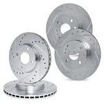 WGPN2-73000 R1 Concepts Brake Discs 4-WHEEL Set Front & Rear For Audi 100 89-91. Fixed Price $230.16.
