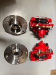 Bmw E30 Srs Concept Rear 5 Lug Kit With E46 Calipers And Hawk Hps Pads. Fixed Price $400.00.