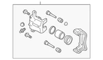 Genuine Nissan Disc Brake Caliper 41011-JN00A. Fixed Price $369.37.