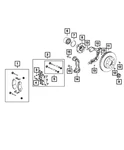 Genuine Mopar Disc Brake Pin Kit 68095419AA. Fixed Price $50.06.